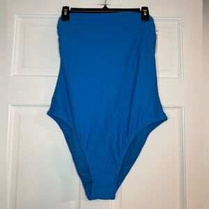 Shade & Shore High Leg Cheeky One Piece Swimsuit